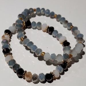 Elegant Beaded Bracelet Set